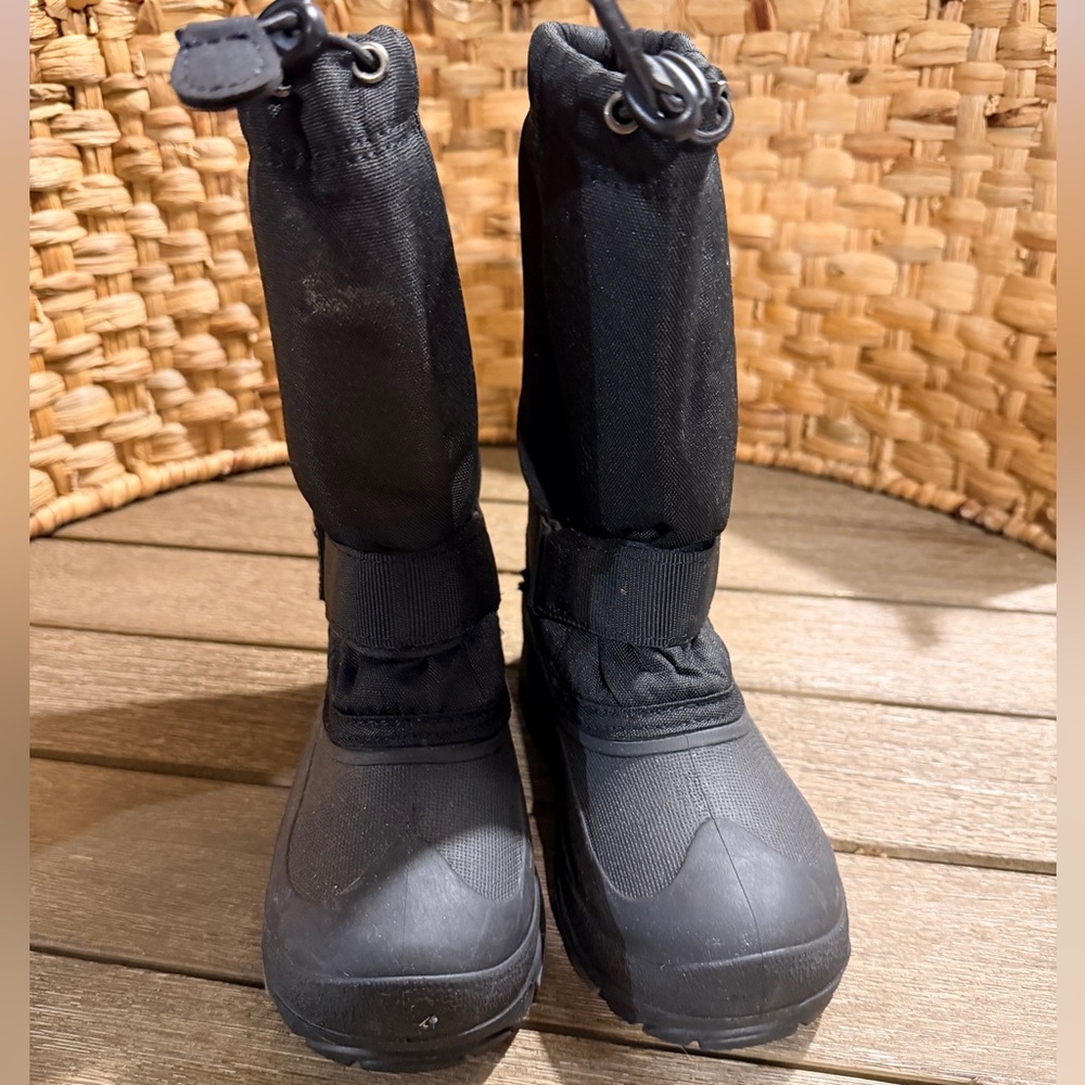 Kamik Black Kids Rain & Snow Boots